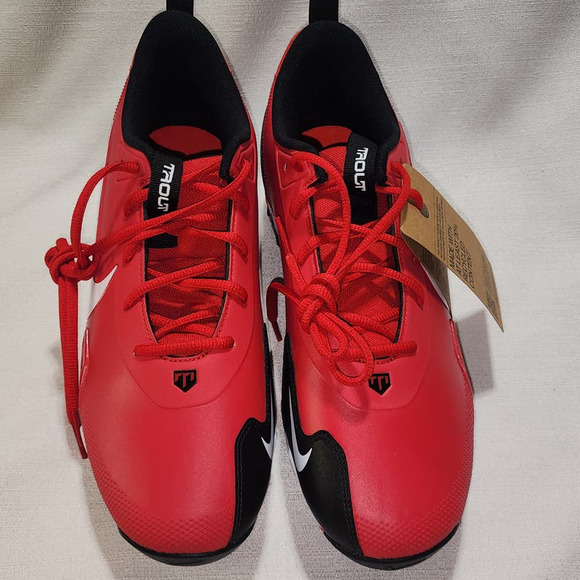 Nike Force Trout 9 Keystone Red Men's Size 9.5 Baseball cleats - Picture 2 of 7